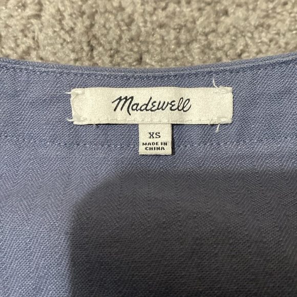 Madewell smocked button up jumpsuit size XS - Picture 2 of 5